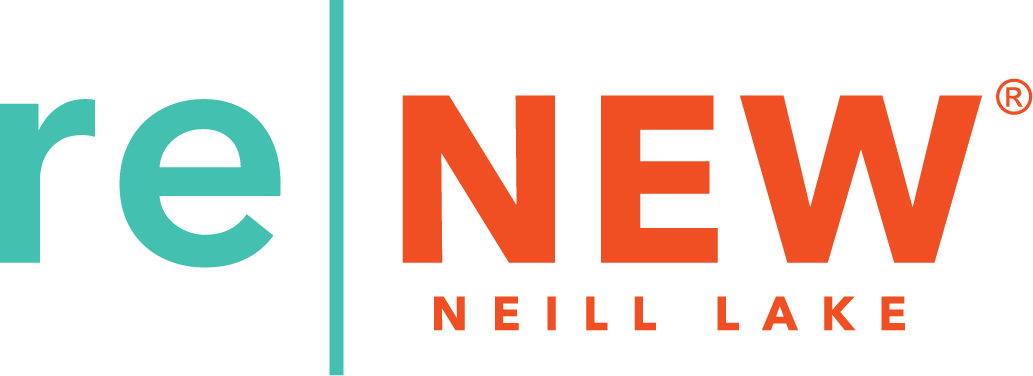 Renew at Neill Lake logo in colored